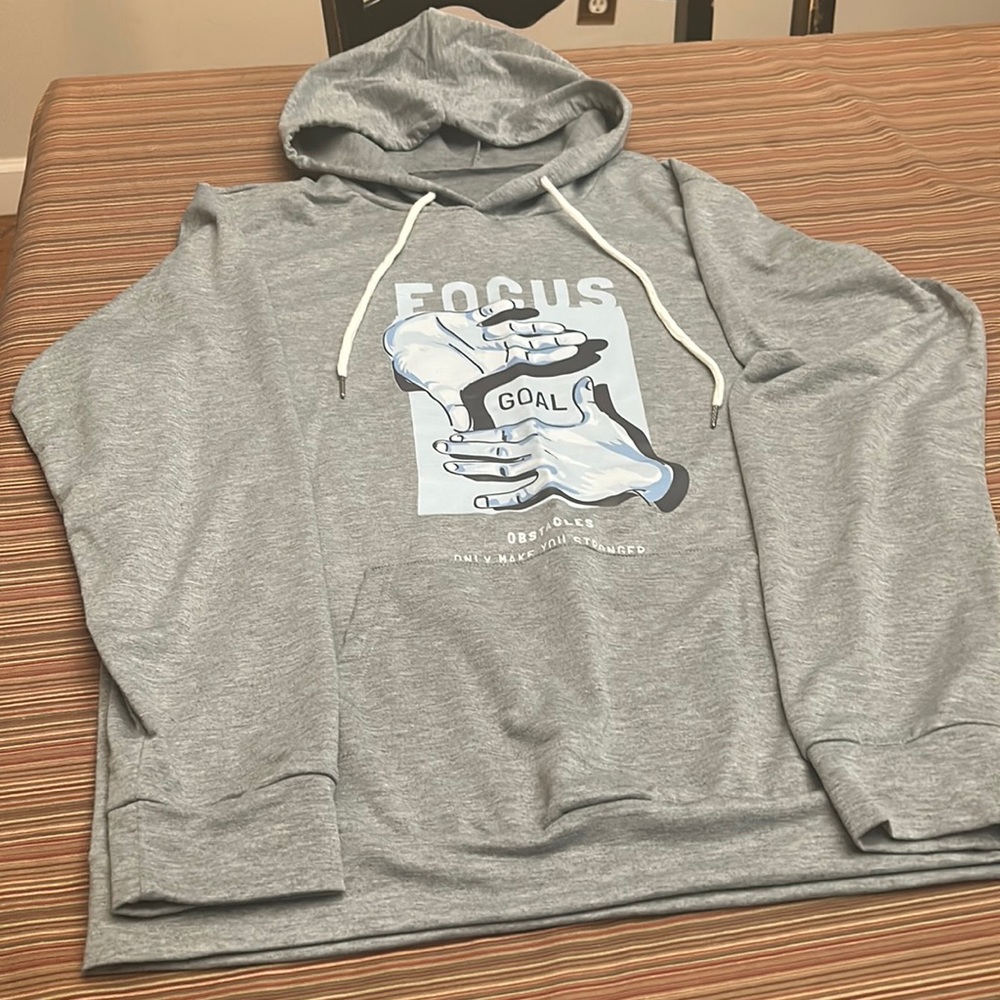 Shein men’s hooded sweatshirt, size L